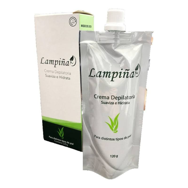 Crema Depilatoria Corporal Lampiña 120g