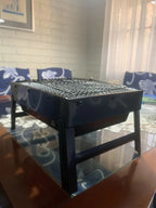 Mini Parrillera Plegable De Carbon Portatil Parrillera