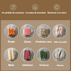 Máquina Selladora al Vacío para Alimentos + 10 Bolsas Incluidas