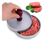 Prensa Para Hamburguesas Molde Antiadherente Asado Parrilla