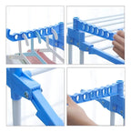 Tendedero Colgador De Ropa Plegable 3 Niveles