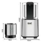 Molino Eléctrico De Café Molinillo Portátil Raf R-7130 Plateado