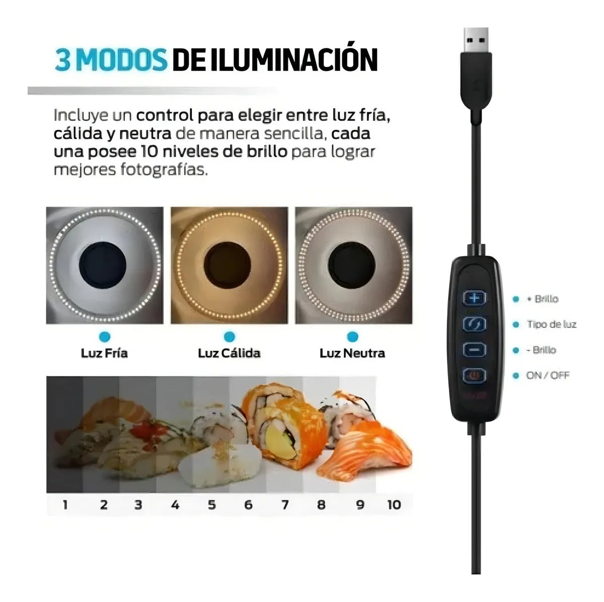 Estudio Fotográfico Portátil 40x40  Caja De Luz Para Foto