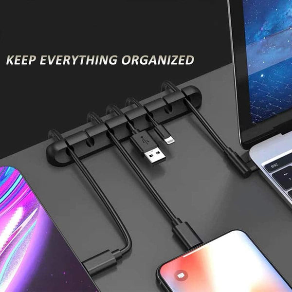 Organizador Grande para 7 Cables USB