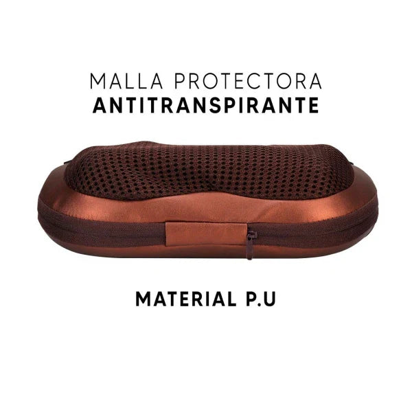 Cojín Masajeador Cervical y Espalda con Calor