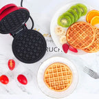 Mini Wafflera Eléctrica Desayunos Rápidos y Deliciosos