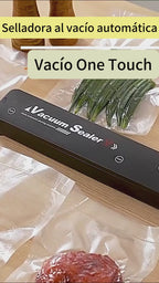 Máquina Selladora al Vacío para Alimentos + 10 Bolsas Incluidas