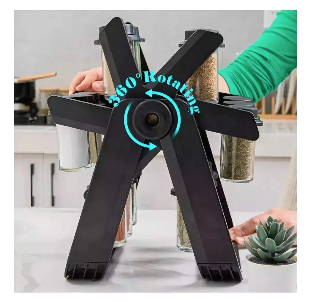 Especiero Rotativo 18 Frascos Giratorio