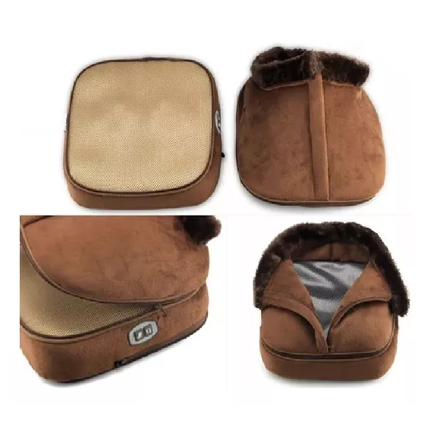 Bota Calefactor Calienta Masaje Pies Cuello Espalda Abdomen