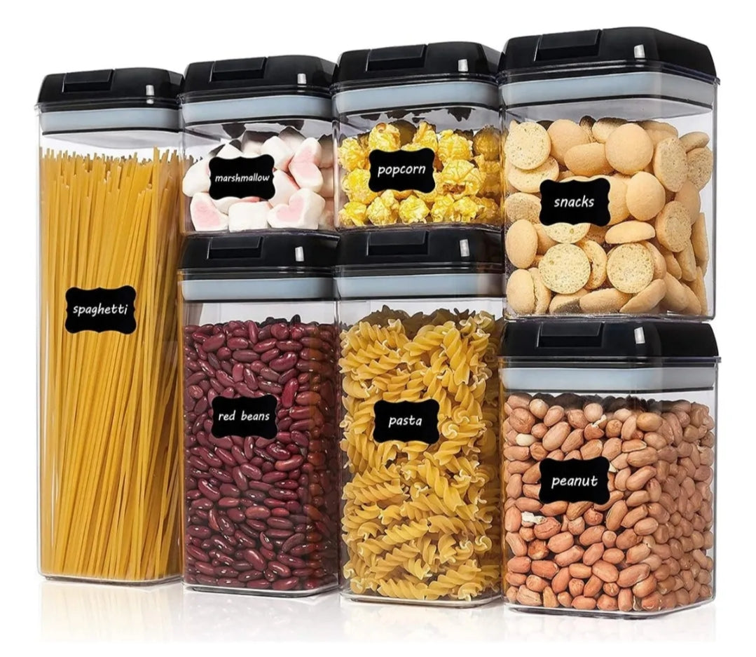 Set De 7 Contenedores Hermeticos