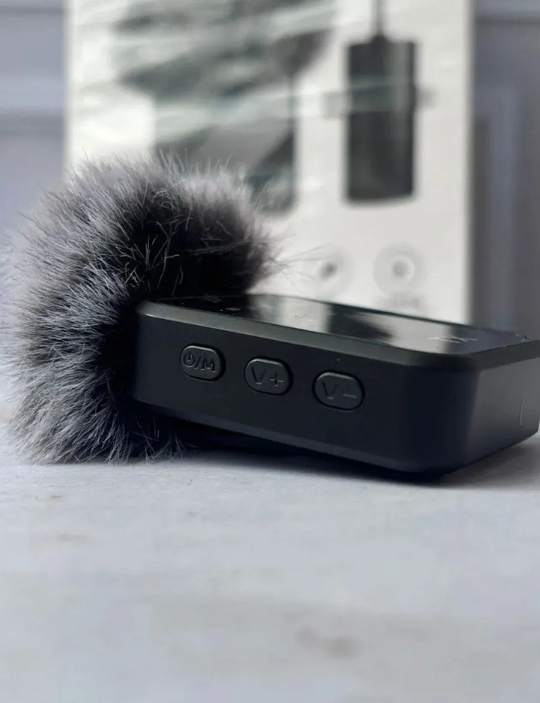 Micrófono Doble Inalambrico Solapa  Reducción De Ruido 3.5 mm Negro