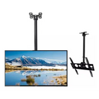 Soporte Tv Base Techo Giratorio 360 Grados De 32 A 70  Negro