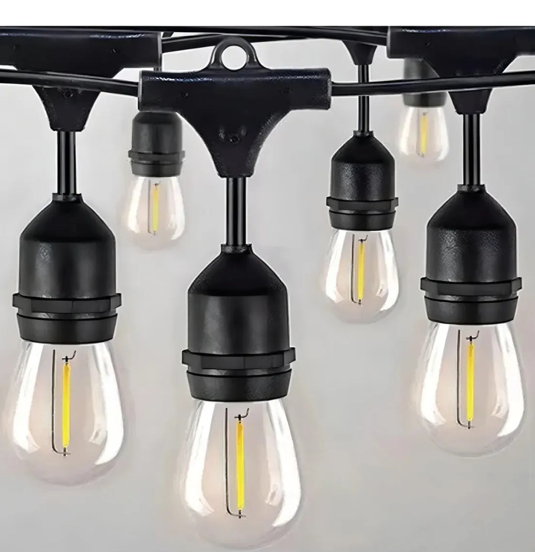 Luces Guirnalda Solar 10 Metros 10 Ampolletas