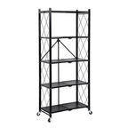 Estante Móvil Carrito Organizador Multiuso Plegable 5 Niveles