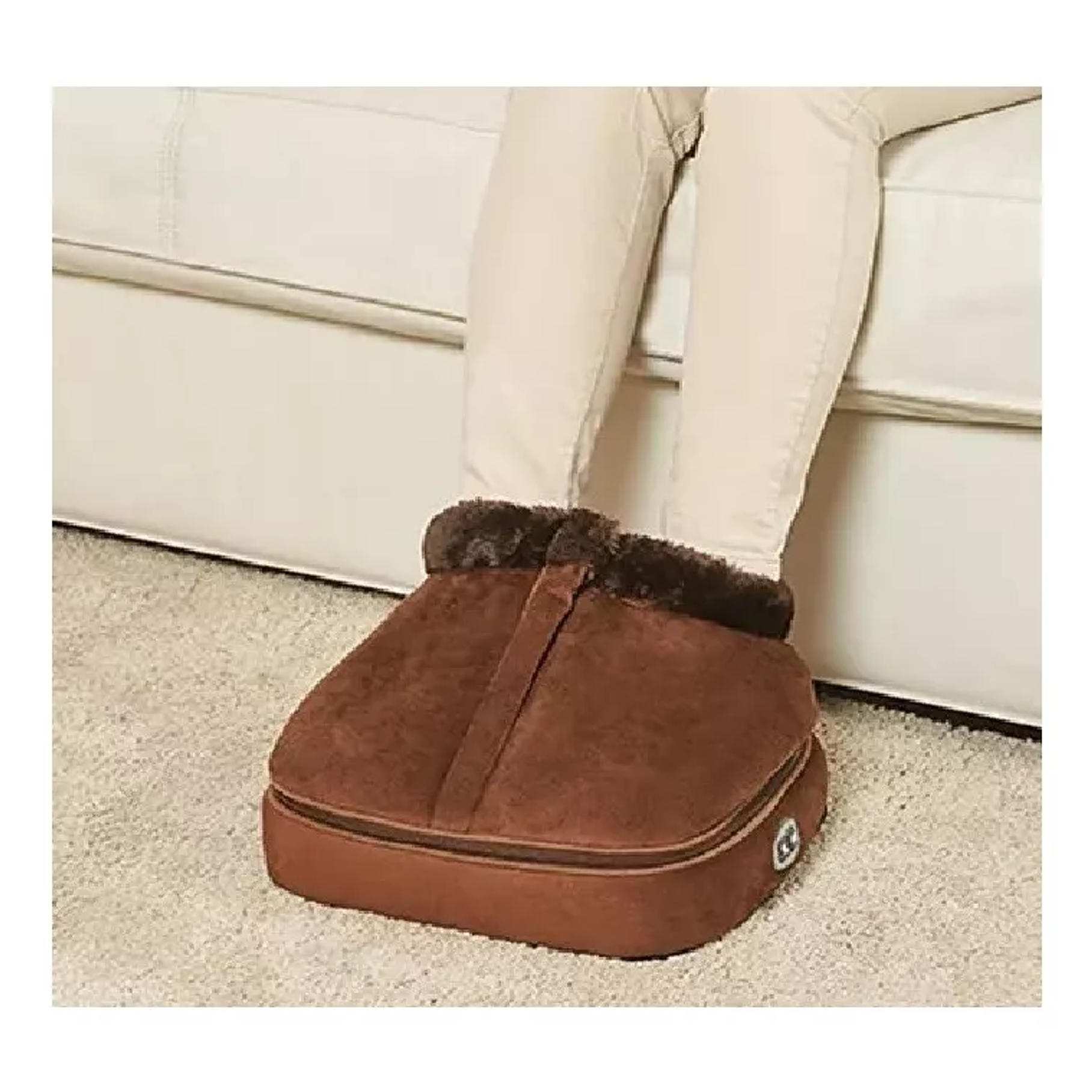 Bota Calefactor Calienta Masaje Pies Cuello Espalda Abdomen