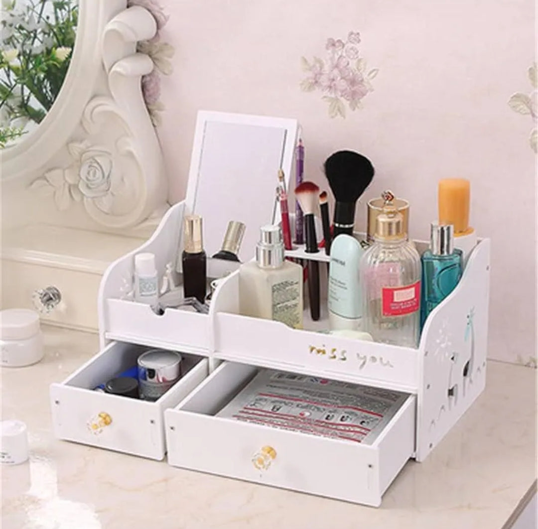 Mini Mesa De Maquillaje Cosméticos