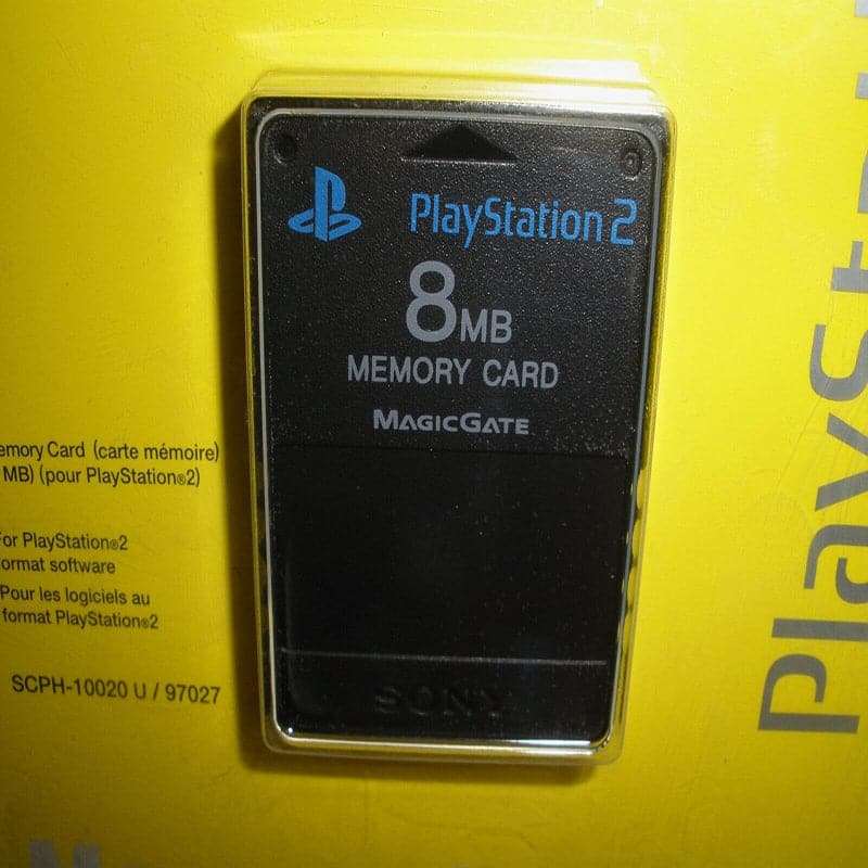 Memory Card de 8mb PlayStation 2