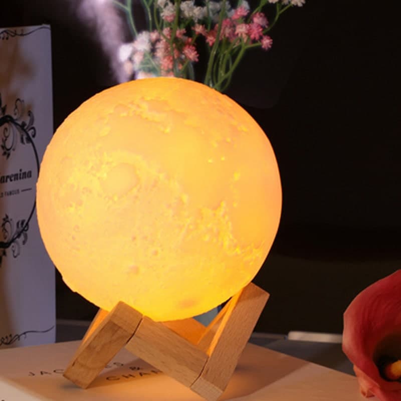 Humidificador lámpara luna