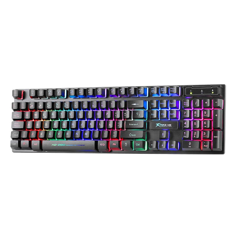 Teclado Gamer Semi Mecánico Xtrike Me 280 KB280