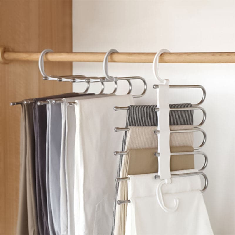 Perchero Organizador Plegable Para Pantalones