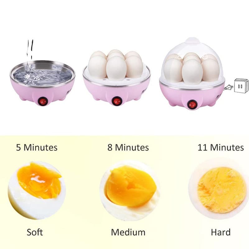 Hervidor De Huevos Cocedor Eléctrico 7 Huevos