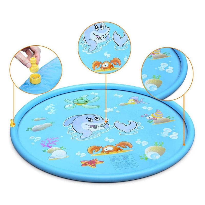 Alfombra Rociador 170cm Inflable Fuente Para Niños 3219SOL001