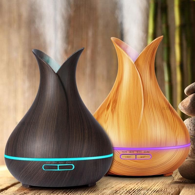 Humidificador De Aroma Madera Cuello Largo 48103214