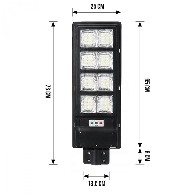 Foco Led Solar Para Calle O Jardín Con Sensor De Movimiento