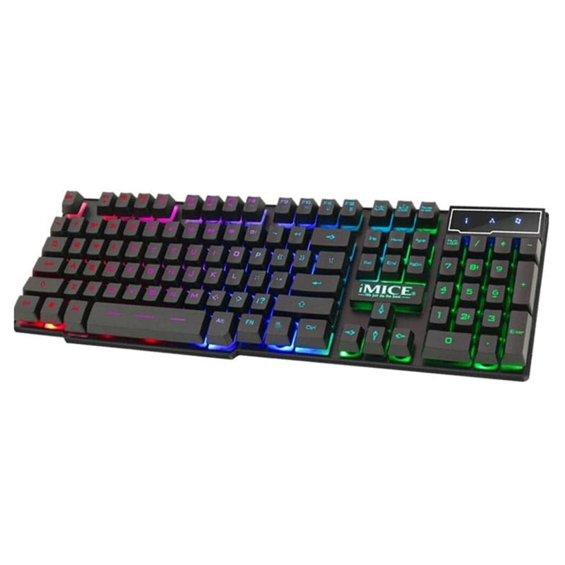 Teclado Gamer Imice AK600 RGB 104 Teclas Iluminadas