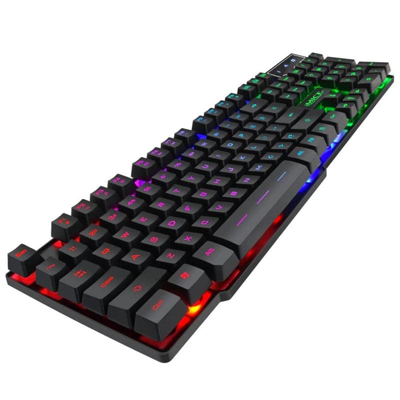 Teclado Gamer Imice AK600 RGB 104 Teclas Iluminadas