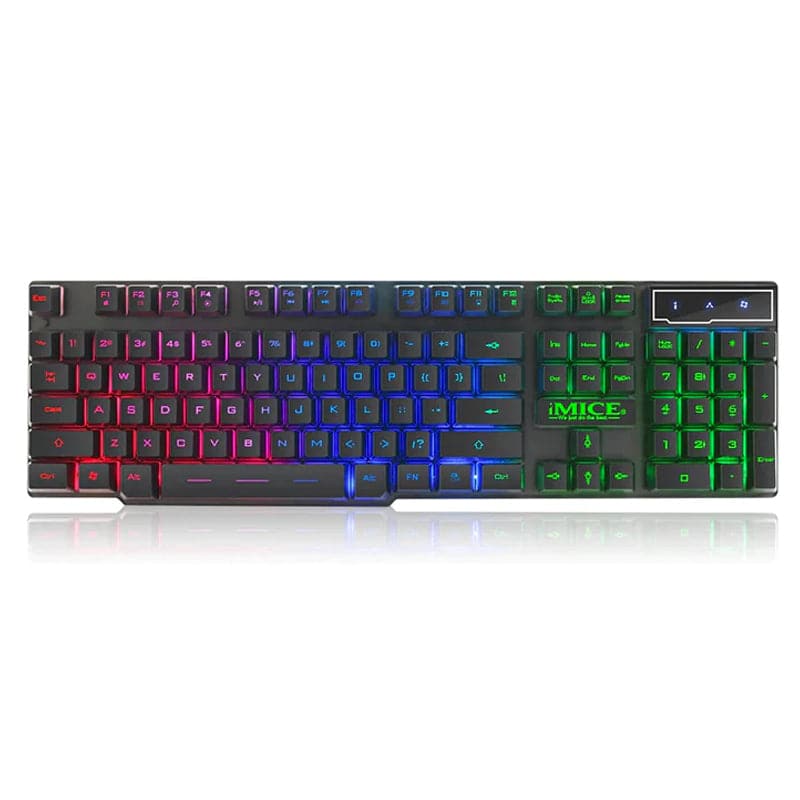 Teclado Gamer Imice AK600 RGB 104 Teclas Iluminadas