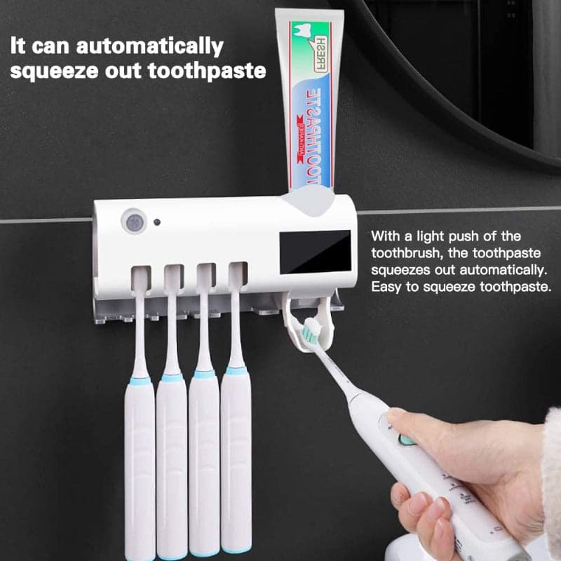 Dispensador De Crema Dental Con Esterilización Uv