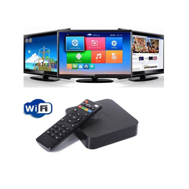 Smart Tv MXQ-4k Ultra HD con Control Remoto y Wifi