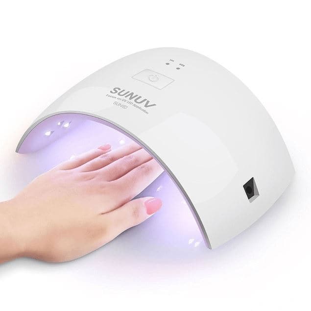 Lampara Secadora de Uñas Gel y Acrílico con LED Luz