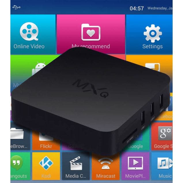 Smart Tv MXQ-4k Ultra HD con Control Remoto y Wifi