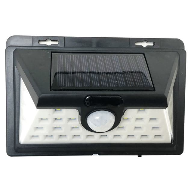 Lampara Solar 30 Led Exterior Con Sensor De Movimiento