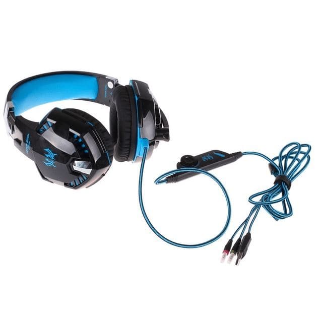 Diadema Gamer G2000 Micrófono LED Sonido 7.1 3.5mm