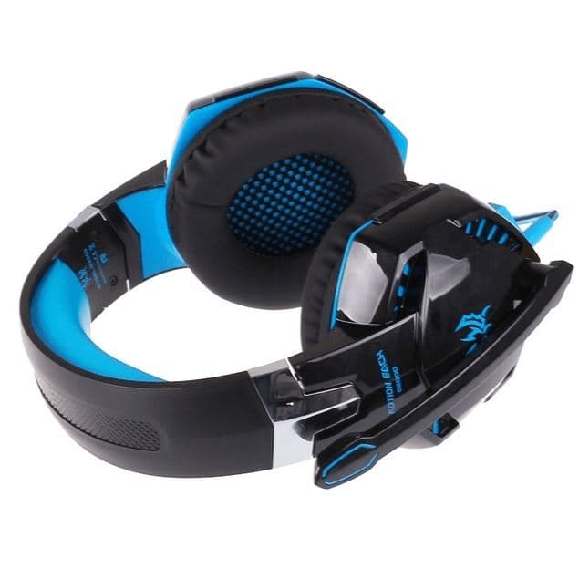 Diadema Gamer G2000 Micrófono LED Sonido 7.1 3.5mm