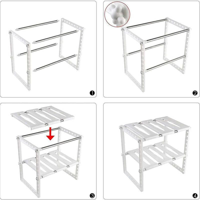 Estante Organizador para Cocina o Baño