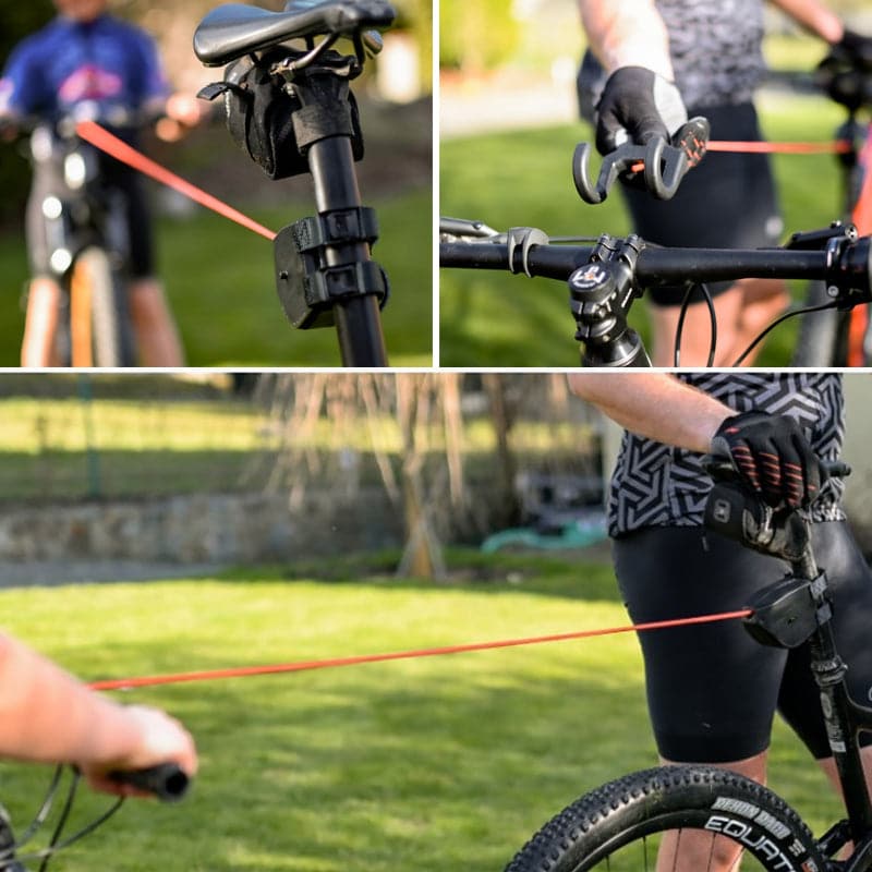 Cuerda de remolque de bicicleta al aire libre para niños