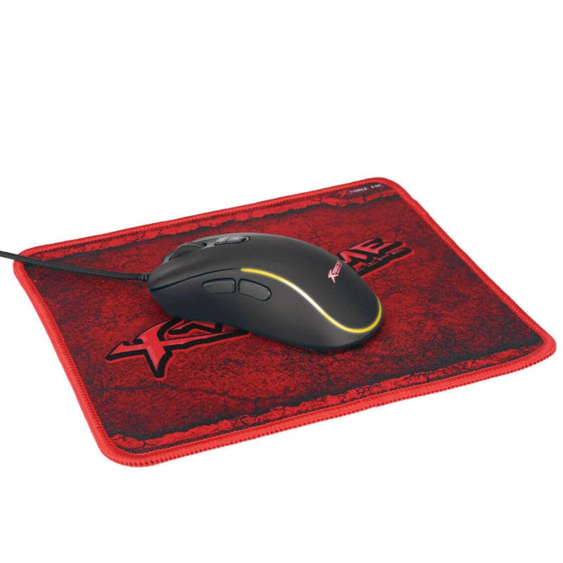 Combo Gamer Mouse Led + Mouse Pad Xtrike Me GM290