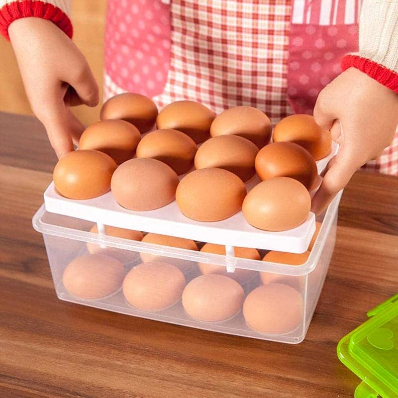 Caja Organizadora Porta Huevos 24 Unidades