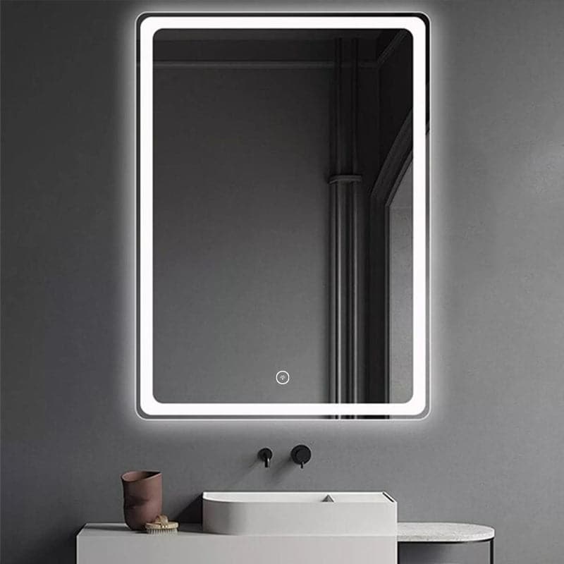 Espejo Para Baño Touch Con Luz Led 60 Cm X 80 Cm