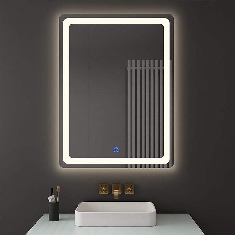 Espejo Para Baño Touch Con Luz Led 60 Cm X 80 Cm