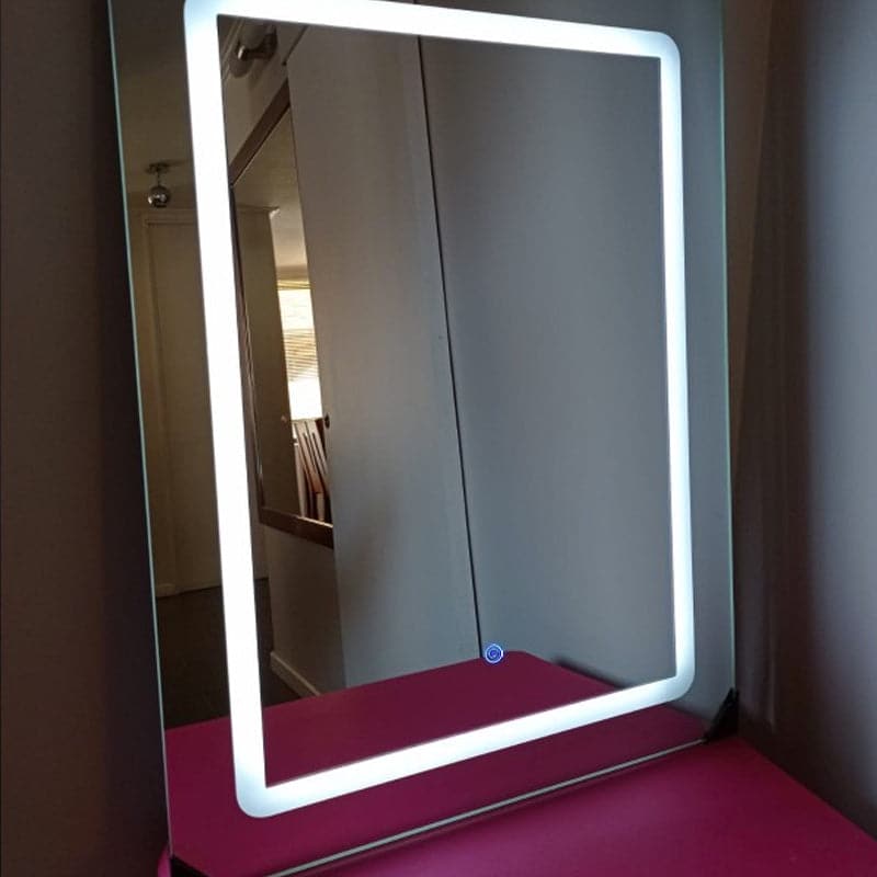 Espejo Para Baño Touch Con Luz Led 60 Cm X 80 Cm