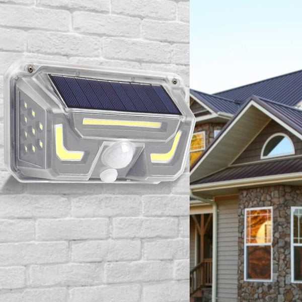 Foco Solar Exterior Led Con Sensor De Movimiento Bionic Light