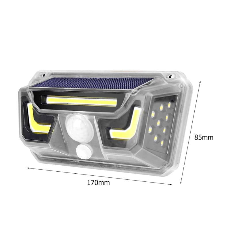 Foco Solar Exterior Led Con Sensor De Movimiento Bionic Light