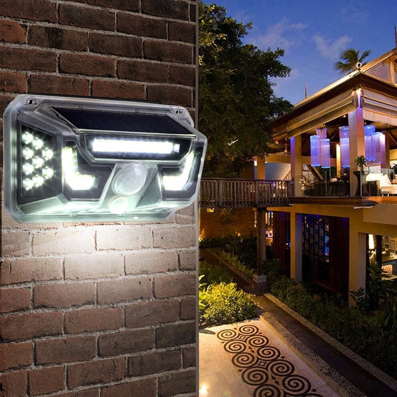 Foco Solar Exterior Led Con Sensor De Movimiento Bionic Light