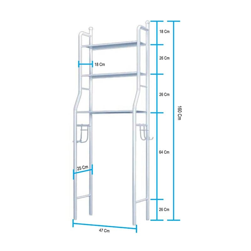 Estante Organizador de baño