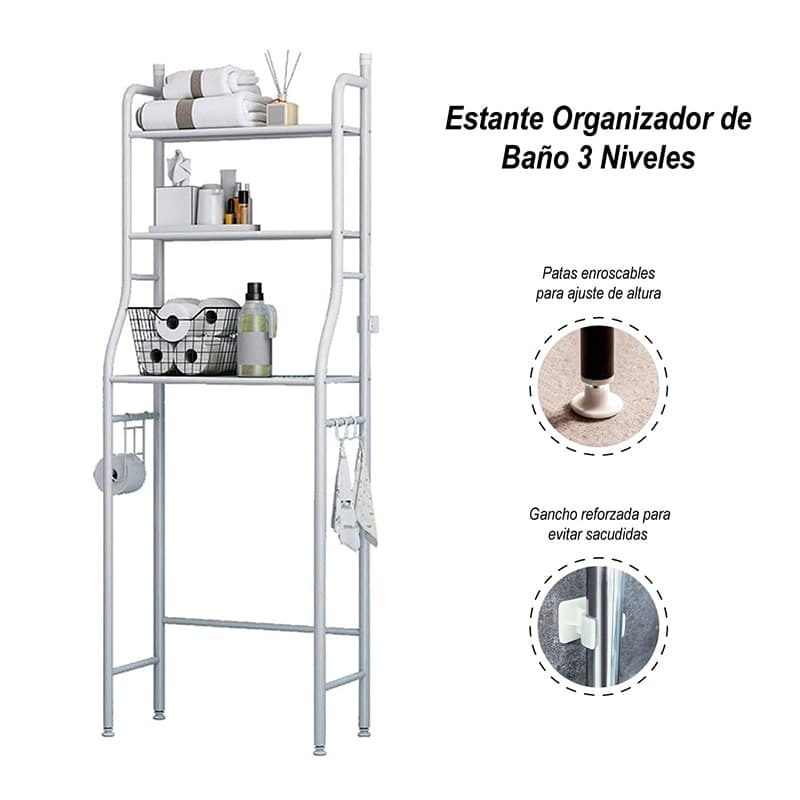 Estante Organizador de baño